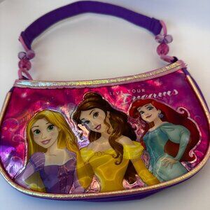 DISNEY PRINCESS BEADED SHOULDER BAG PURSE